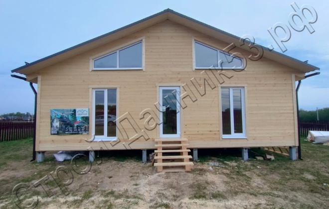 2 Каркасно-щитовой 13х10м, 130 М², Тверская область, Конаковский район, КП Экопарк Завидово. (2)